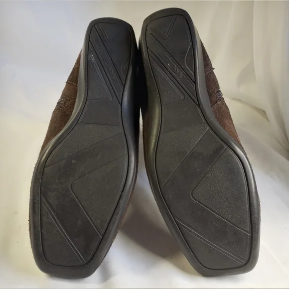 ANNE Klein Brown Suede Ankle Boots Women's Size 7.5 - Picture 8 of 10